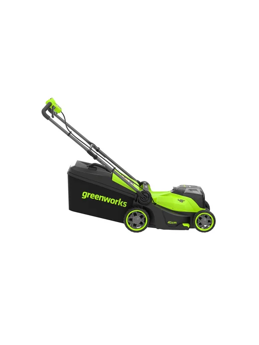 Greenworks Газонокосилка аккумуляторная GD24X2LM411 (без АКБ и ЗУ), вариант, фото 4