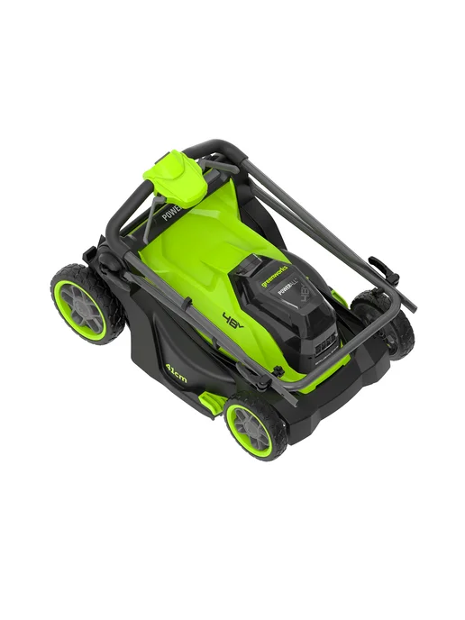 Greenworks Газонокосилка аккумуляторная GD24X2LM411 (без АКБ и ЗУ), вариант, фото 6