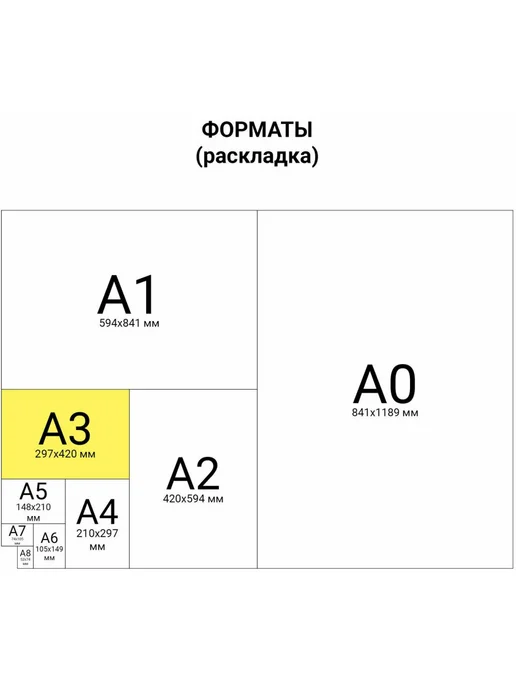 Бумага Brauberg Цветная A3, 100 г/м², 200 листов, 1 пачка, фото 4