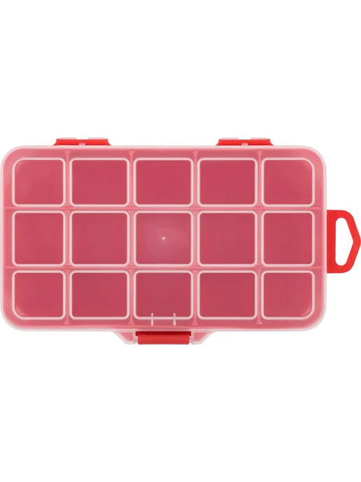 Blocker Ящик с ячейками, органайзер мелочей 15 яч, 20.5х13х3.3 см, 20.5x13x3.3 см, фото 4