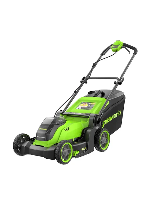 Greenworks Газонокосилка аккумуляторная GD40LM411, 40V без АКБ и ЗУ, вариант, фото 2