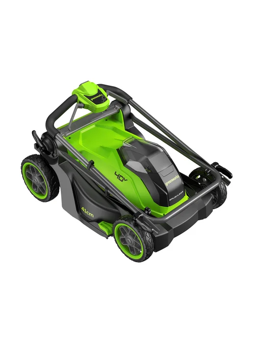 Greenworks Газонокосилка аккумуляторная GD40LM411, 40V без АКБ и ЗУ, вариант, фото 6