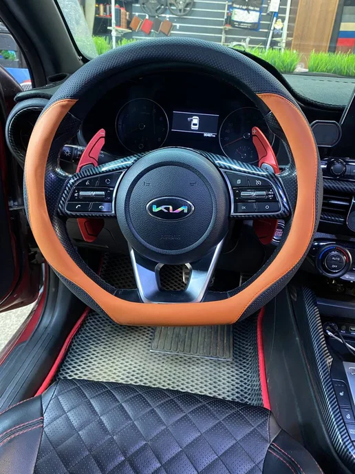 Автопилот Оплетка для руля AMG (спорт), черный, фото 2