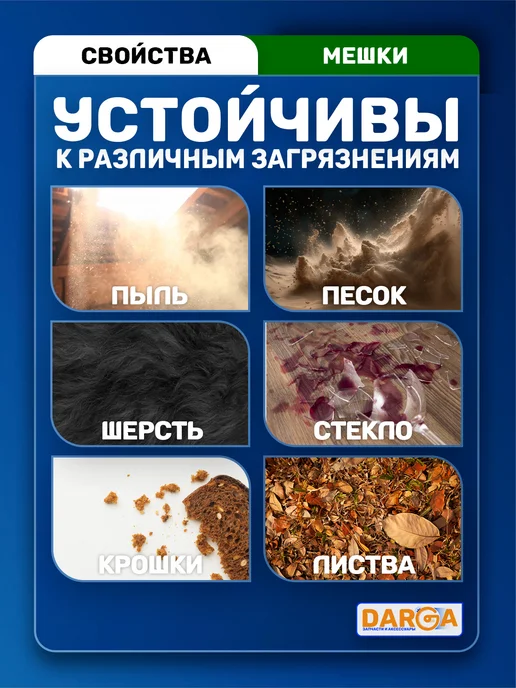 Мешки на робот-пылесосы Lydsto, Kyvol, Proscenic и др, 5 шт, фото 3