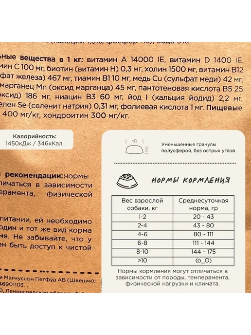 Сухой корм Magsons Безглютеновый Поро… для собак, мелкие, говядина, 15,5 кг, фото 7
