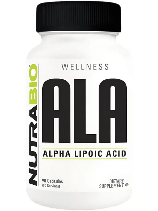 NutraBio Labs Альфа-липоевая кислота 300 мг, 90 капсул, вариант, фото 5