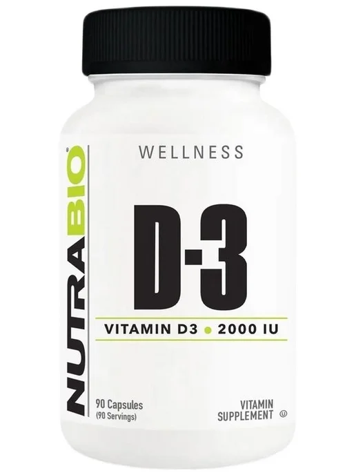 NutraBio Labs NutraBi Витамин D3 2000 МЕ, 90 капсулo Витамин C 1000 мг с ш…, 200 мл, фото 7