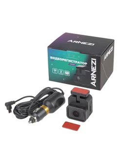 ARNEZI Видеорегистратор автомобильный Full HD, Wi-Fi, G-сенсор