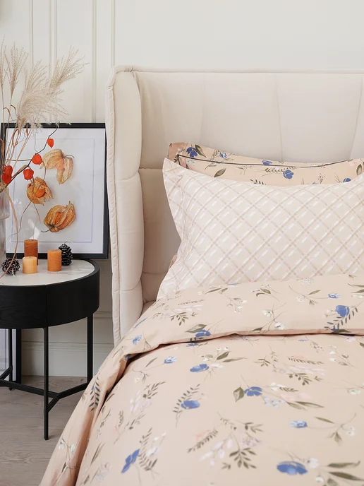 DOBRO HOME Пододеяльник 150х220 Постельное белье сатин, 150x220, фото 4