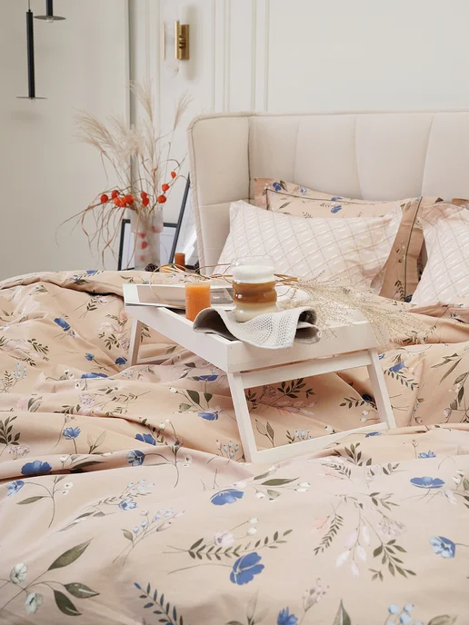 DOBRO HOME Пододеяльник 220х220 Постельное белье сатин, 220x220, фото 6