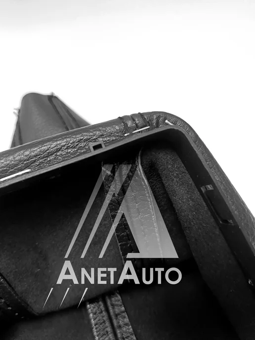 AnetAuto Чехол КПП для а м ВАЗ 21703 Приора, черный, фото 5