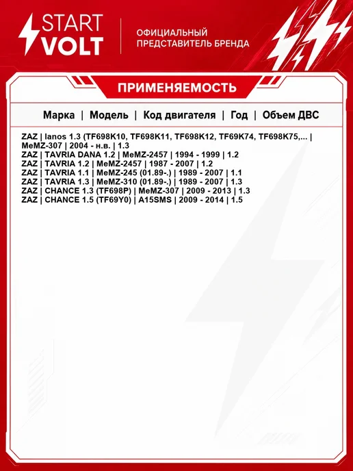 STARTVOLT Реле втягивающее стартера VSR0306, вариант, фото 3