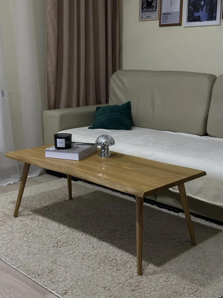 Журнальный стол деревянный 110*55 см (1 шт.)