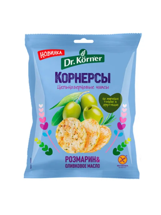 Dr.Korner Чипсы цельнозерновые кукурузно-рисовые 50 г 6 уп, 50 г, фото 2
