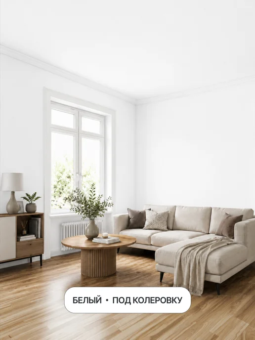 HAUS MASTER Краска для стен и потолков водоэмульсионная матовая, 4 кг, 4 кг, фото 2