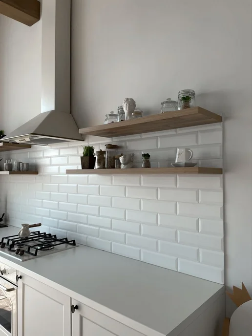 KERAMA MARAZZI Керамическая плитка белая глянцевая 285х85, 285x85, фото 2