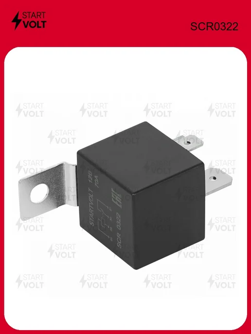 STARTVOLT Реле защиты стартера 12V 70A SCR0322, вариант, фото 2