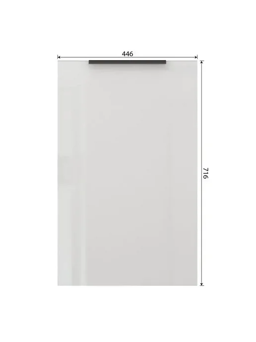Beneli Фасад кухонный для посудомойки COLOR, 44,6х71,6 см, 44.6x71.6 см, фото 2