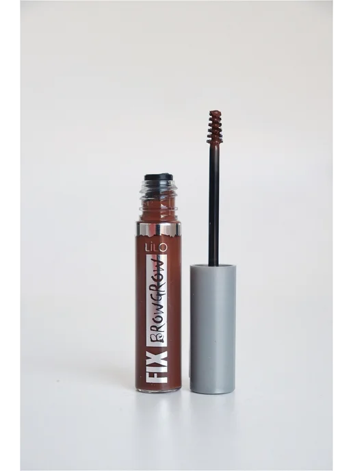 lilo Гель-тушь для бровей FIX BROW GROW тон 11 Hazelnut, коричневый, фото 7