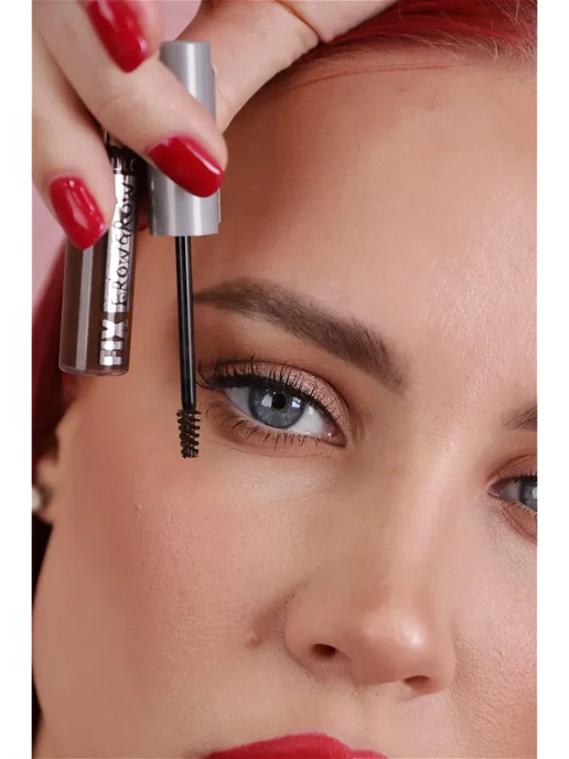 lilo Гель-тушь для бровей FIX BROW GROW тон 12 Dark walnut, коричневый, фото 3