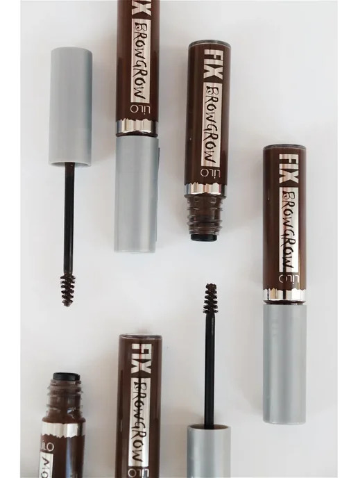 lilo Гель-тушь для бровей FIX BROW GROW тон 12 Dark walnut, коричневый, фото 4