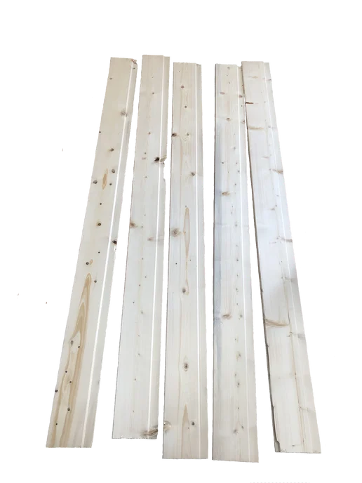 Лавка Лесника Вагонка деревянная 1200х96х12,5мм Сосна С пачка 10шт, 96x12.5 мм, 10 шт, фото 2