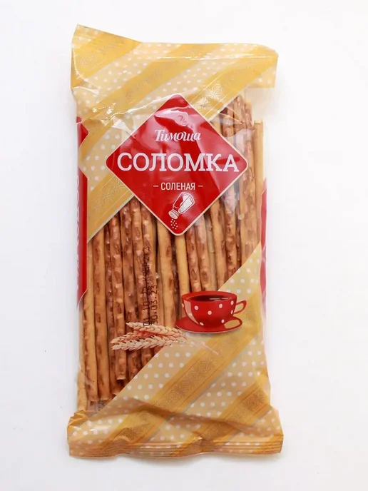 ТИМОША Соломка солёная 100 грамм, 6 шт, 6 шт, фото 3