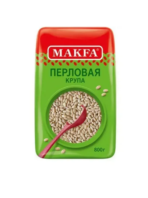 Макфа Крупа перловая, 800 г, 3 штуки, 800 г, фото 2