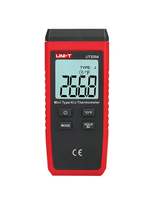 uni-t Термометр контактный UT320A, черный, фото 2