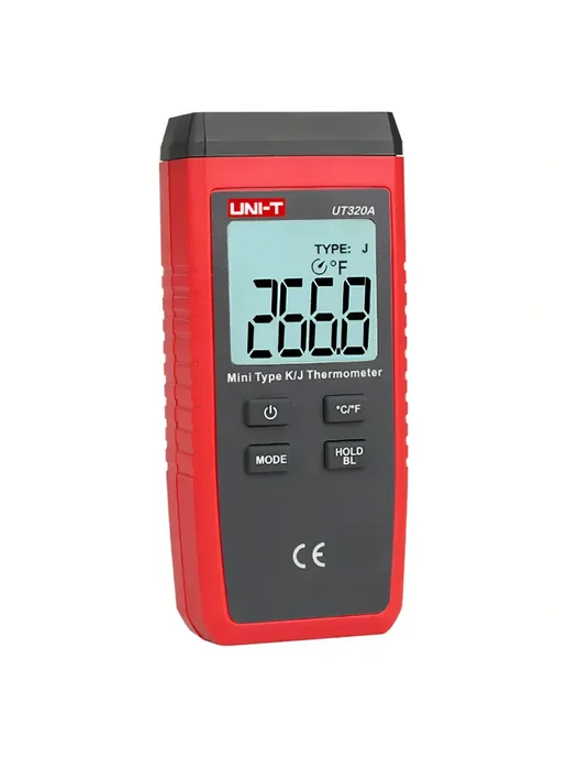 uni-t Термометр контактный UT320A, черный, фото 3
