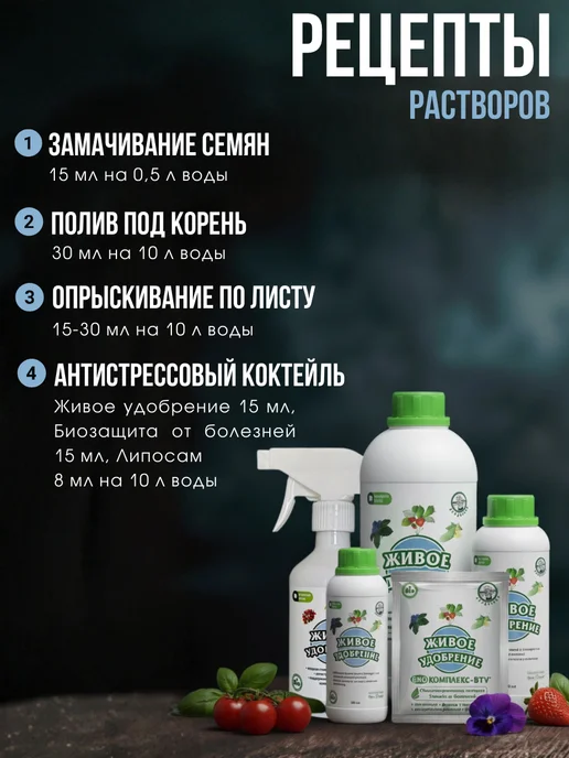 Экодачник Живое удобрение, вариант, фото 2