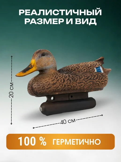 Дикий Гид Чучела уток Кряква для охты Премиум набор, вариант, фото 4