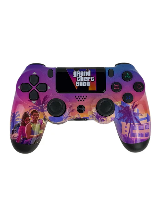 Dexgame Джойстик для Playstation 4 беспроводной для ПК GTA 6, розовый, фото 7