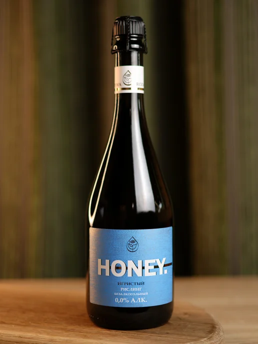 Honey Land Безалкогольный игристый Рислинг, 750 мл, фото 4