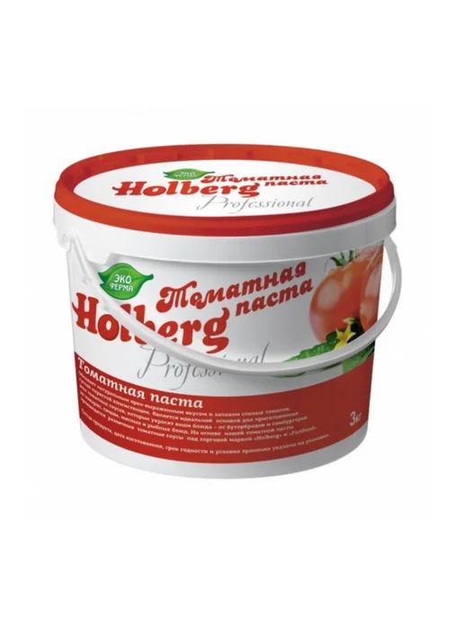 Паста томатная Holberg, 3 кг, 3 кг