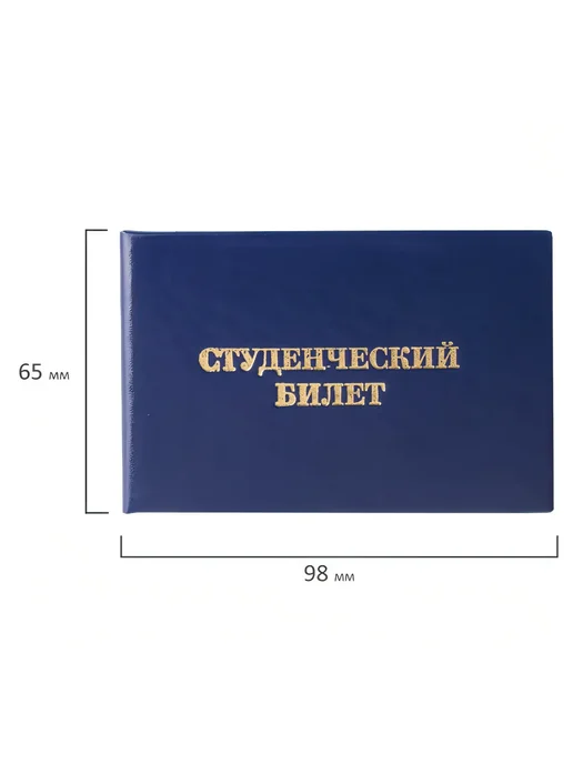 STAFF Бланк Студенческий билет для вуза 65х98 мм, 65x98 мм, фото 2