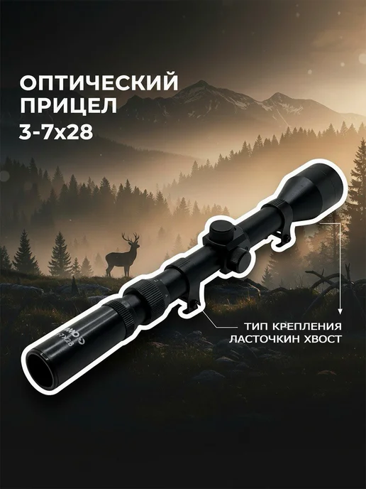 BERLAND Прицел оптический 3-7х28, вариант