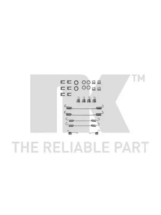 NK Комплект монтажный торм. колодок O.Xs Pe306 405 87-02, вариант, фото 2