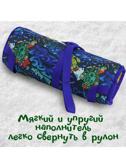 A&P Групп Ледянка мягкая «Задор». Цвет монстрики (жёлтый), желтый, фото 5