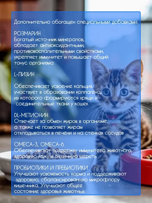 Сухой корм Mr.BUFFALO Котят Mr. для собак, индейка, 1,8 кг, фото 2