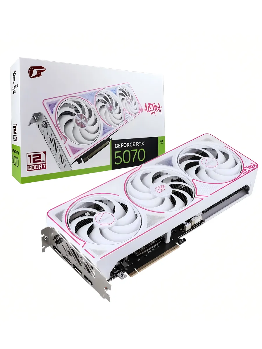 Colorful Видеокарта iGame GeForce RTX 5070 Ultra W OC 12GB-V