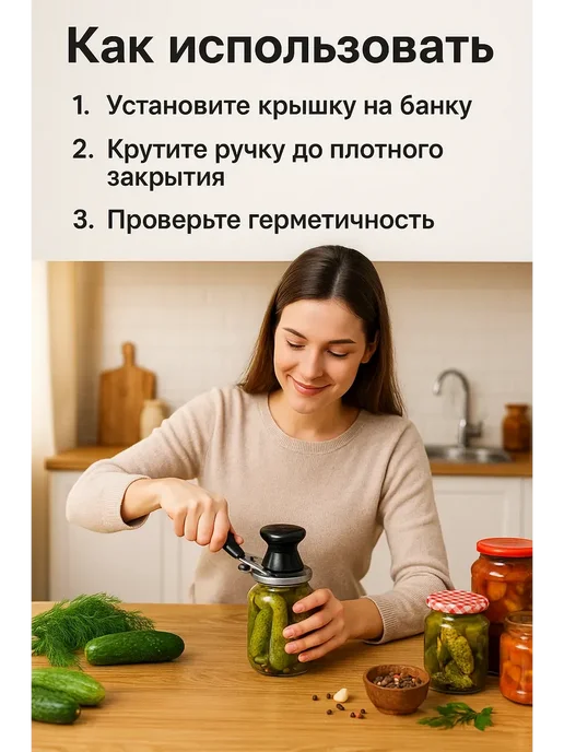 ALIGOR Закрутка банок, ключ для закручивания консервации, вариант, фото 5