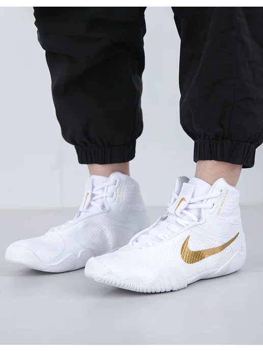Nike Кроссовки для борьбы, белый, фото 2