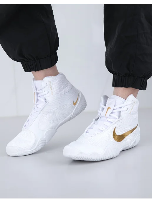 Nike Кроссовки для борьбы, белый, фото 3