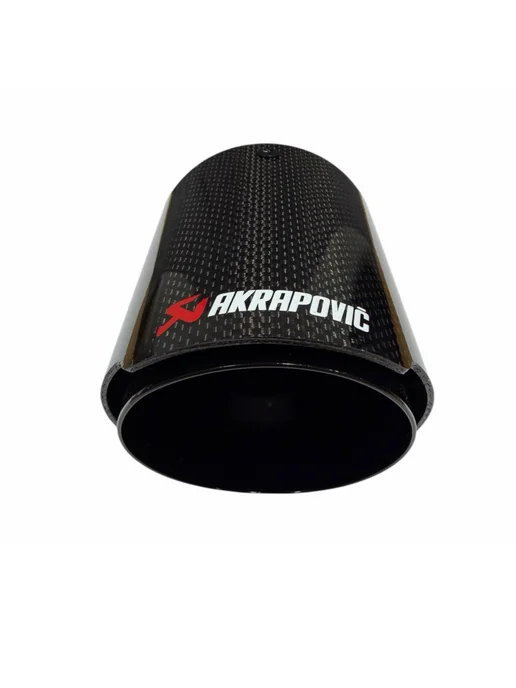 AUTO-TUNE Насадка на глушитель Аkrapovic (Акрапович) карбон D51-89мм, Аkrapovic карбон, фото 8