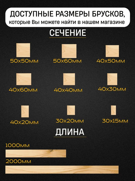 Доска 145х40мм Сухая строганная 80см 6шт, 6 шт, фото 4