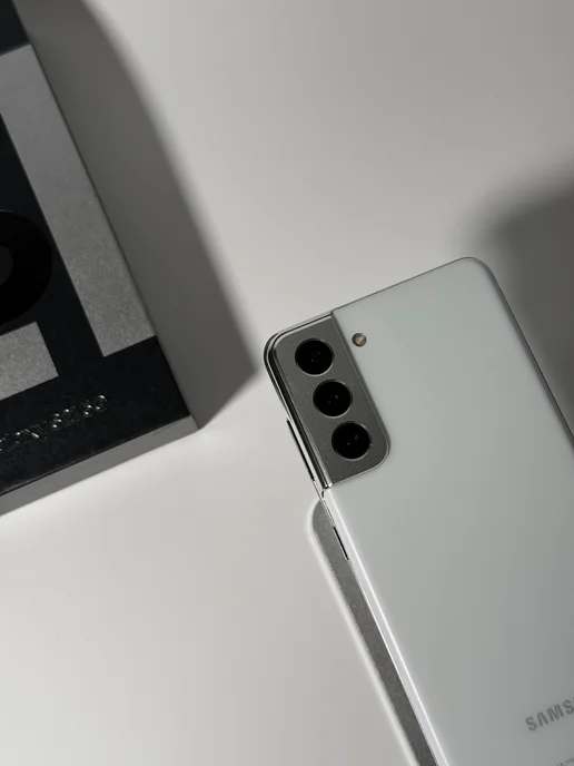 Смартфон Samsung S21 21/256 ГБ, белый, фото 4