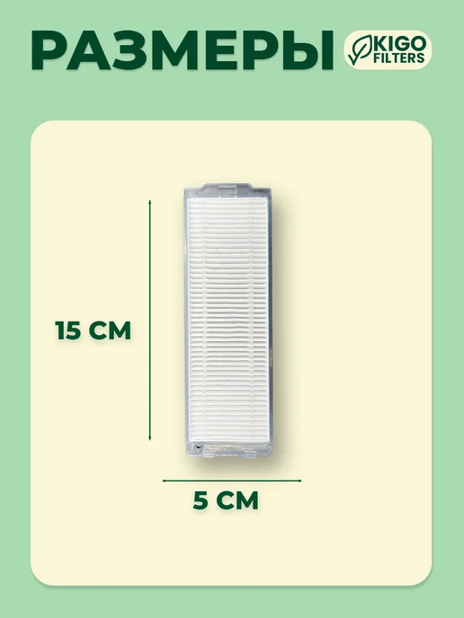 Фильтры на робот-пылесос Xiaomi S40 Pro, T12 и др. - 2 шт, 2 шт, фото 2