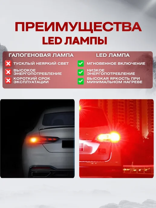 OneVitalet Лампы W5W светодиодные LED (T10), 5 Вт, фото 5