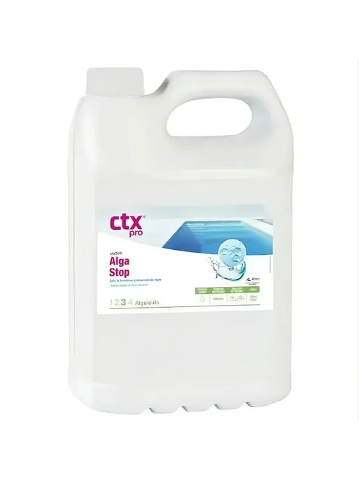 CTX Альгицид жидкий CTX-500 для бассейна 5 л (5 кг), 5 л, 5 кг